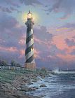 Thomas Kinkade Cape Hatteras Light painting
